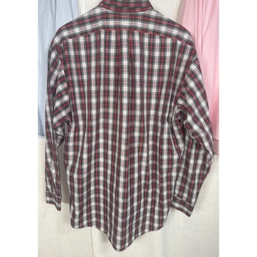 Men's Sz L Ralph Lauren Long Sleeve Button Down Blake Shirts Pony Lot of 3